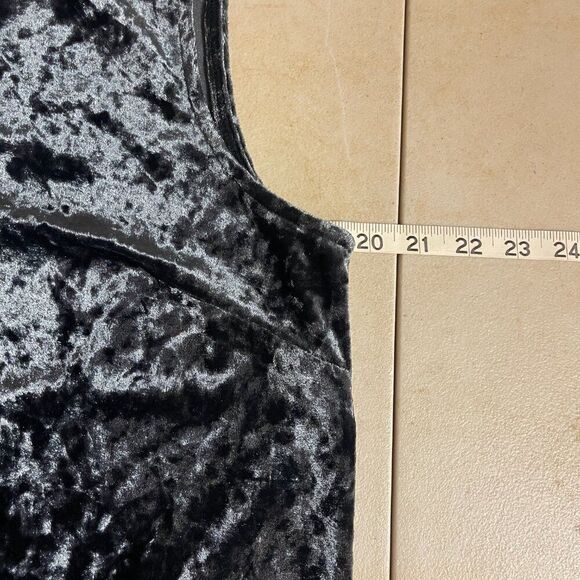 Jones New York Velvet Sleeveless Halter Top Size Large NWT - Picture 7 of 11